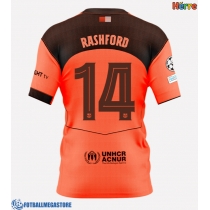 Fotballdrakt Herre Barcelona Marcus Rashford #14 Tredjedrakt 2025-26 Kortermet